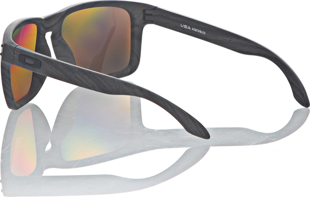 Oakley Holbrook XL Woodgrain Prizm Tungsten Polarized Sunglasses