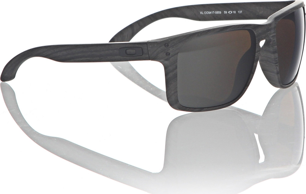 Oakley Holbrook XL Woodgrain Prizm Tungsten Polarized Sunglasses