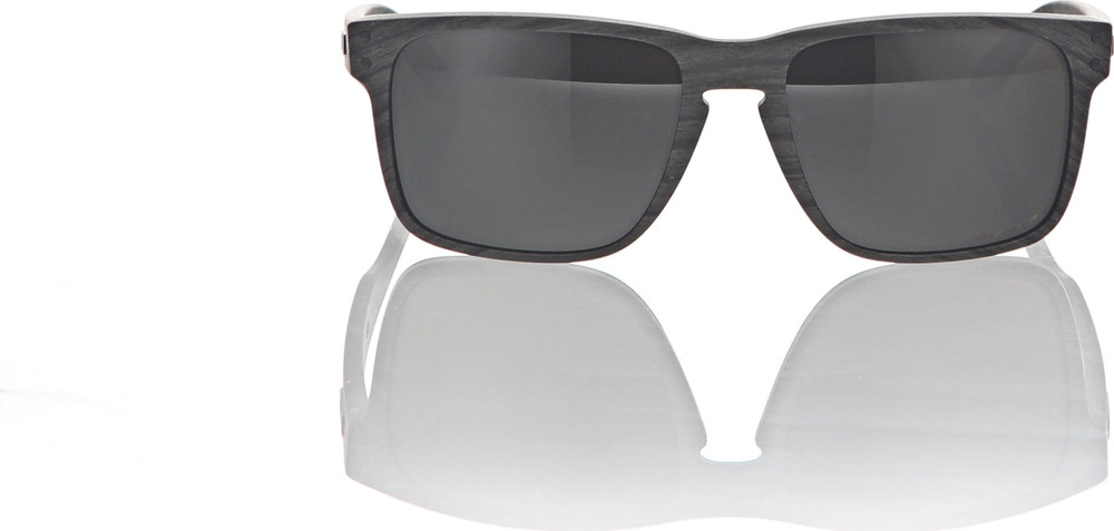 Oakley Holbrook XL Woodgrain Prizm Tungsten Polarized Sunglasses