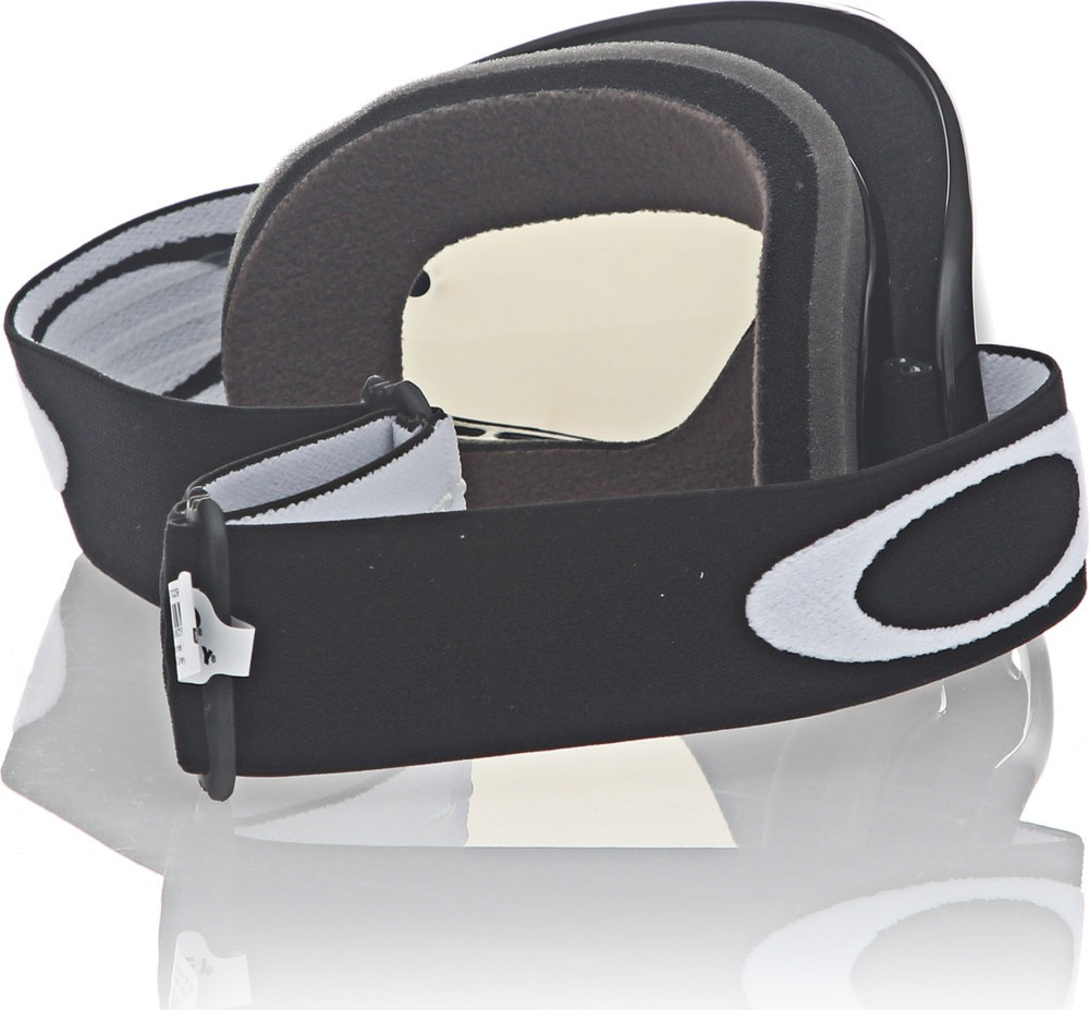 Oakley O-Frame Jet Black w/Dark Grey & Clear Sand utv/sand anti-fog MX Goggle