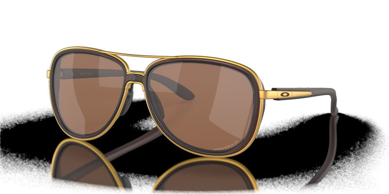 Oakley Split Time Woman Matte Rootbeer Prizm Tungsten Polarized Sunglasses