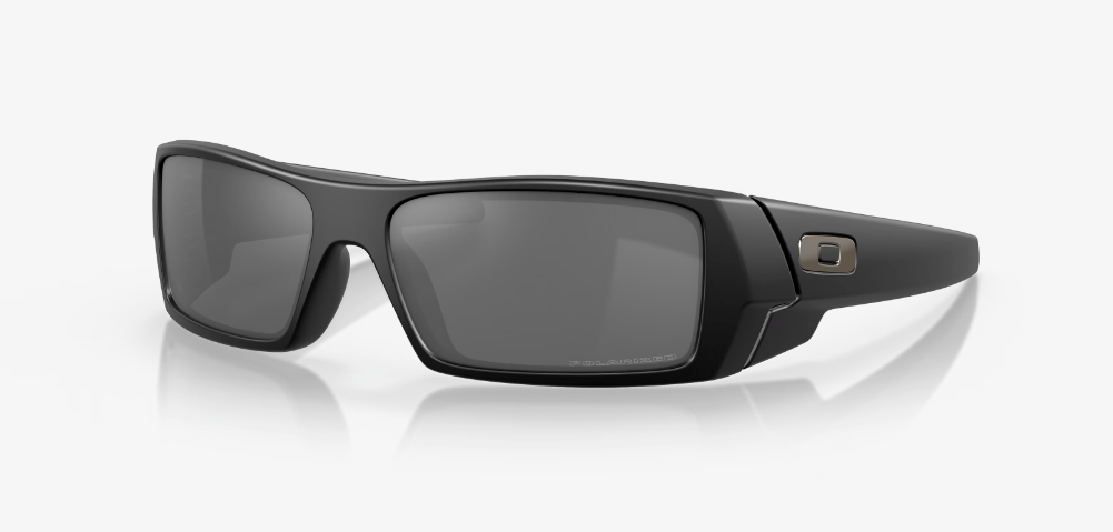 Oakley Gascan Matte Black Grey Polarized Sunglasses