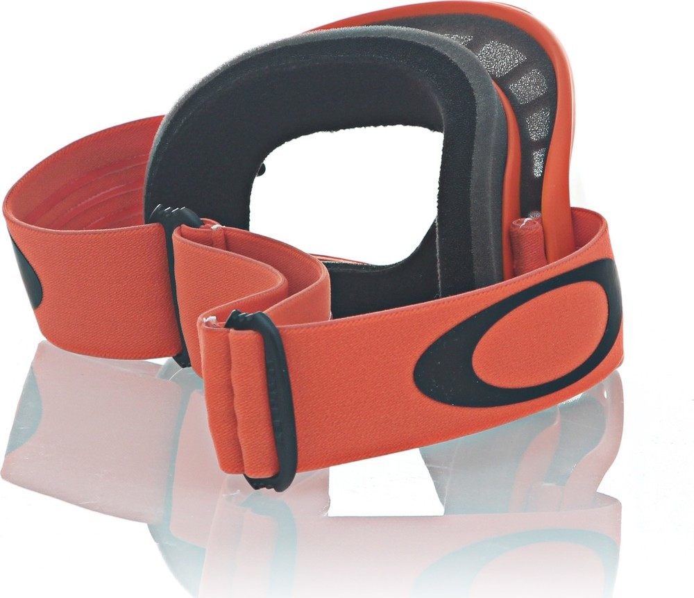 Oakley O-Frame Moto Orange Clear MX Goggle