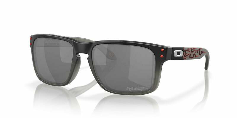 Oakley Holbrook Troy Lee Designs Black Fade Prizm Black Sunglasses