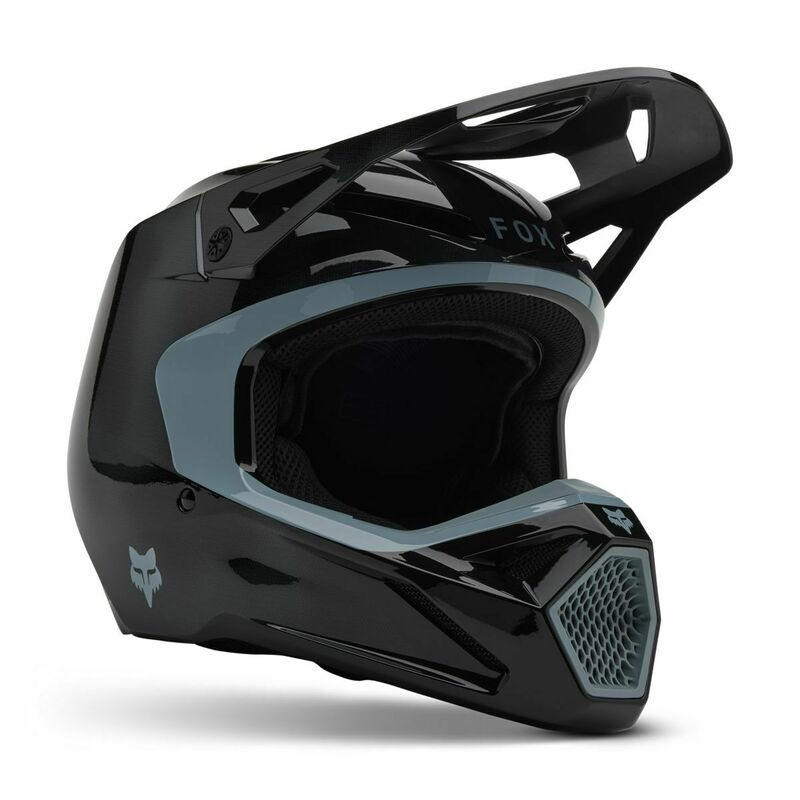 Fox Racing V25 V1 Taunt Black Helmet