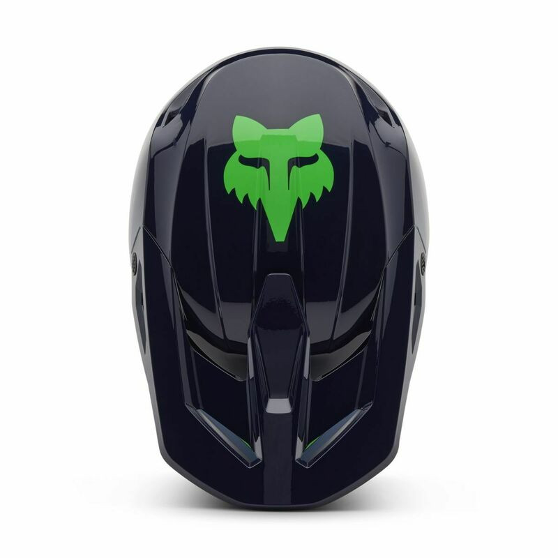 Fox Racing V25 V1 Taunt Navy Helmet