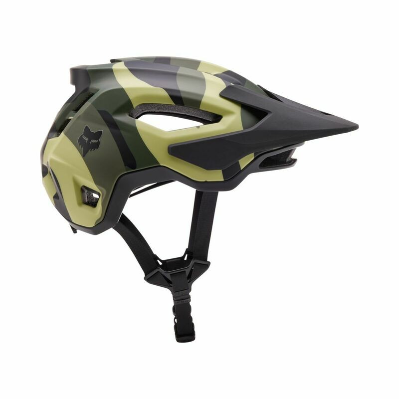Fox Racing V25 Speedframe Camo CE Green Helmet