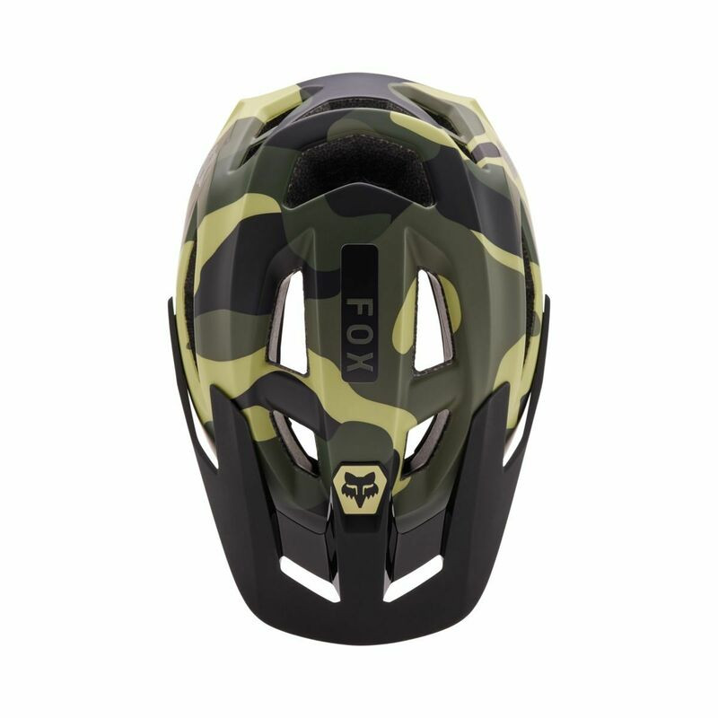 Fox Racing V25 Speedframe Camo CE Green Helmet