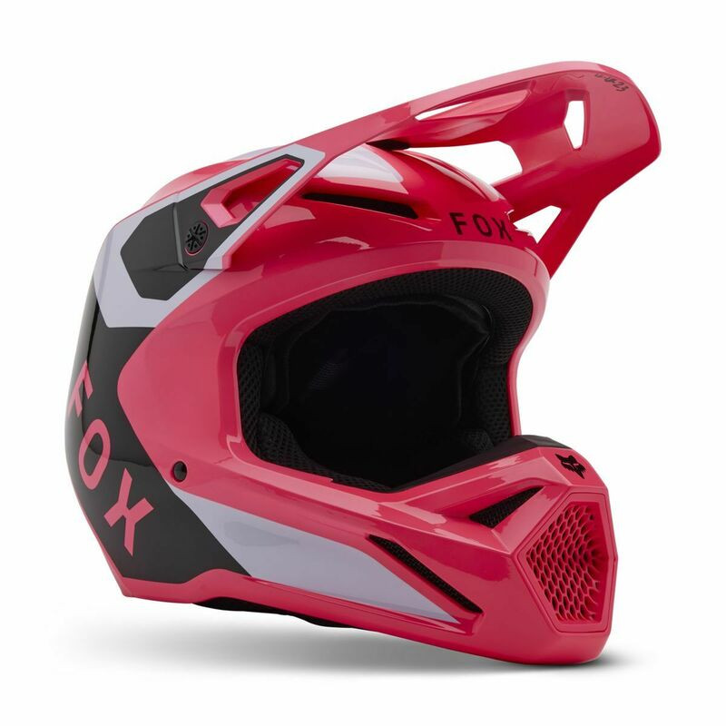 Fox Racing V25 Youth V1 Lean Pink Helmet