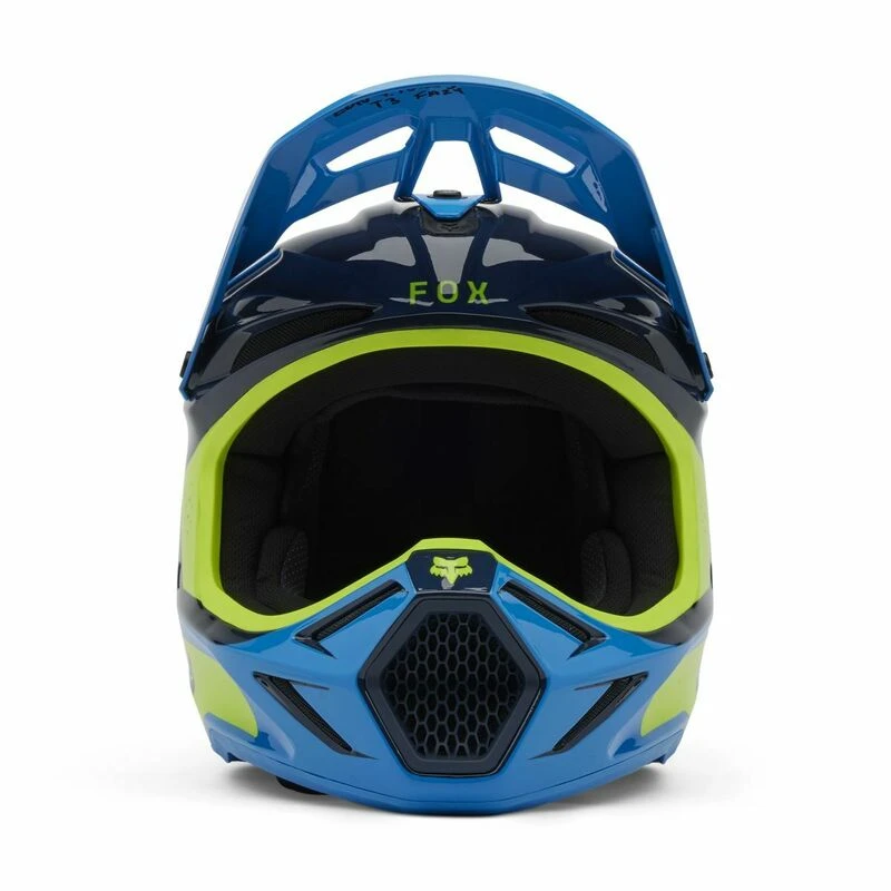 Fox Racing V25 Youth V3 Impression True Blue Helmet
