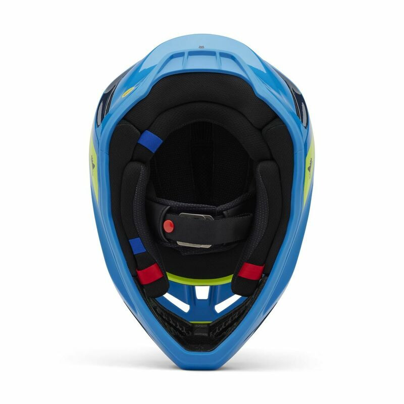 Fox Racing V25 Youth V3 Impression True Blue Helmet