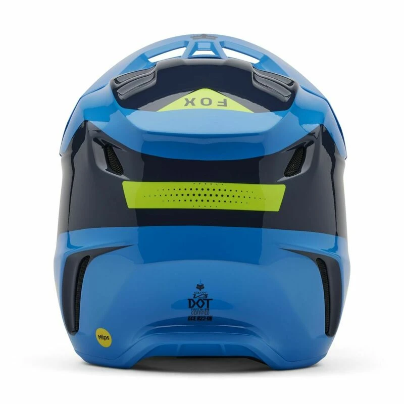 Fox Racing V25 Youth V3 Impression True Blue Helmet
