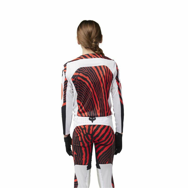 Fox Racing V25 Youth Flexair Impression White Jersey