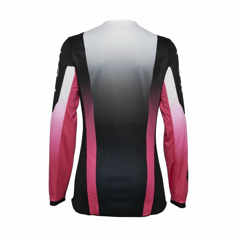 Fox Racing V25 Womens 180 Lean Black Pink Jersey