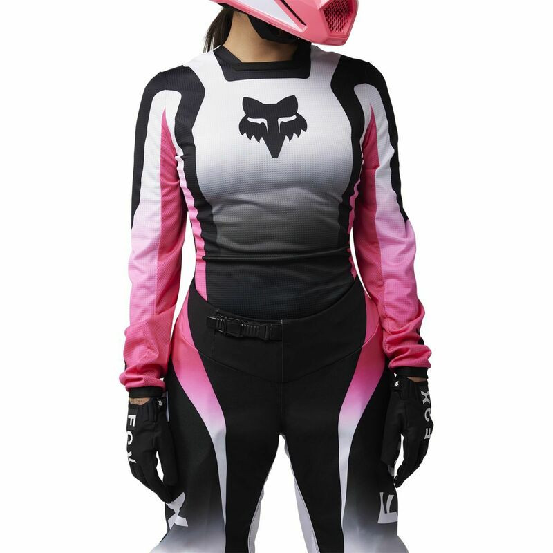 Fox Racing V25 Womens 180 Lean Black Pink Jersey