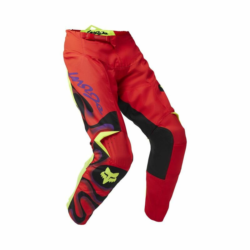 Fox Racing V25 180 Emotion Fluorescent Red Pants