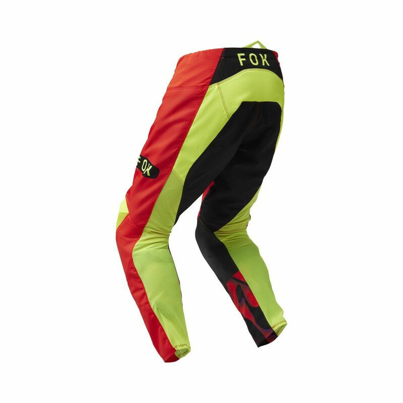 Fox Racing V25 180 Emotion Fluorescent Red Pants