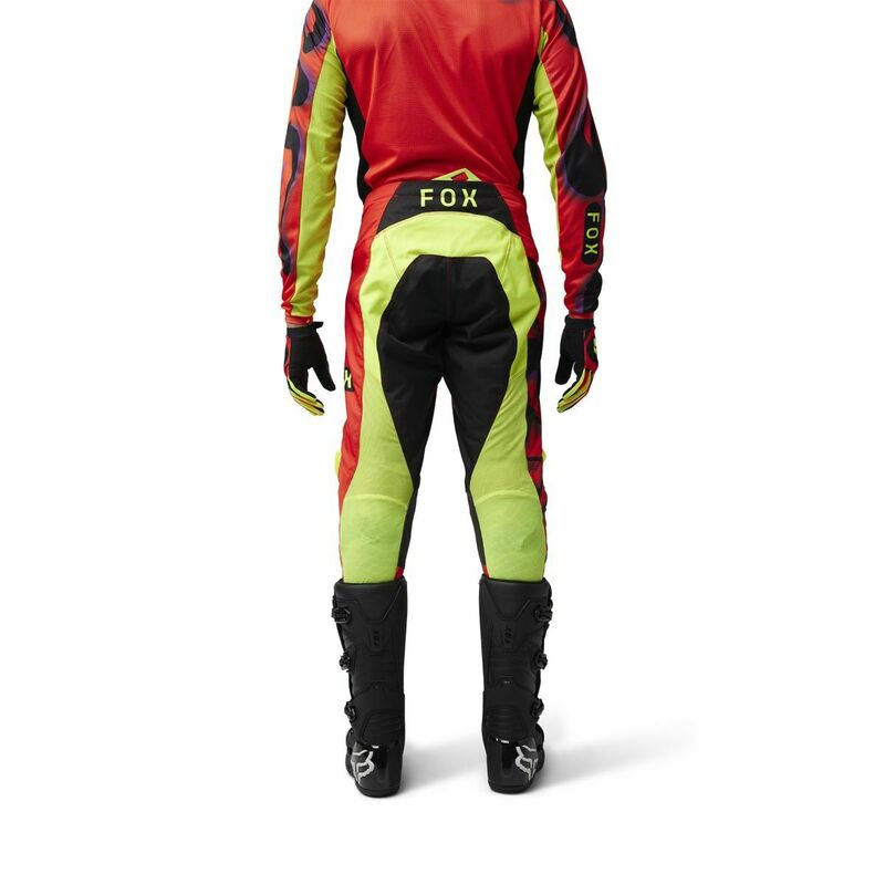Fox Racing V25 180 Emotion Fluorescent Red Pants