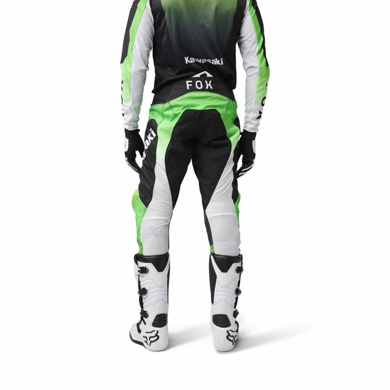 Fox Racing V25 180 Kawasaki Fluorescent Green Pants