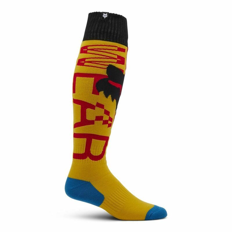 Fox Racing V25 180 Race Spec Pale Yellow Sock