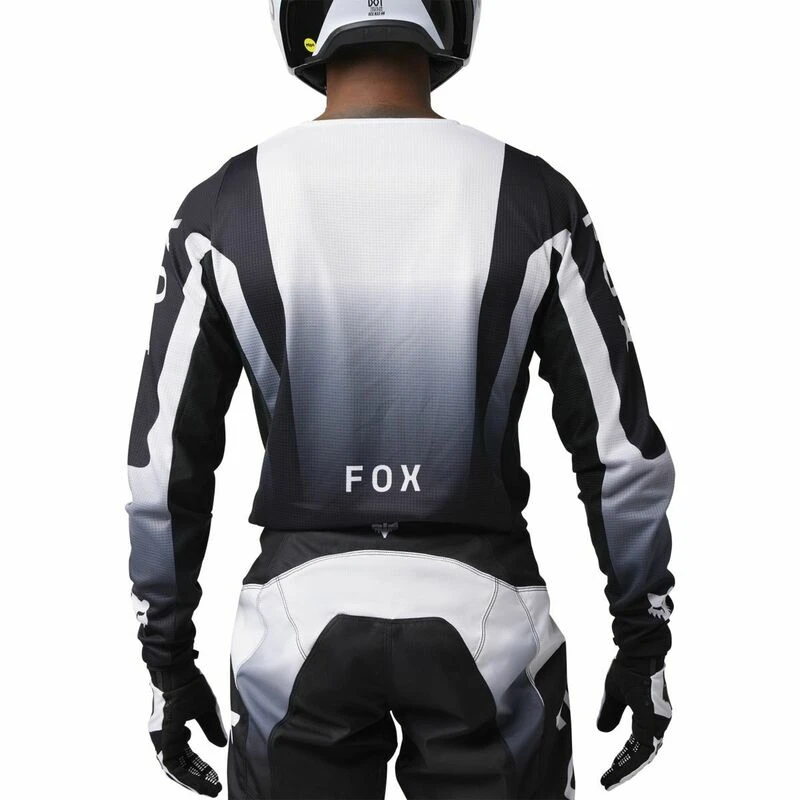 Fox Racing V25 180 Lean Black White Jersey