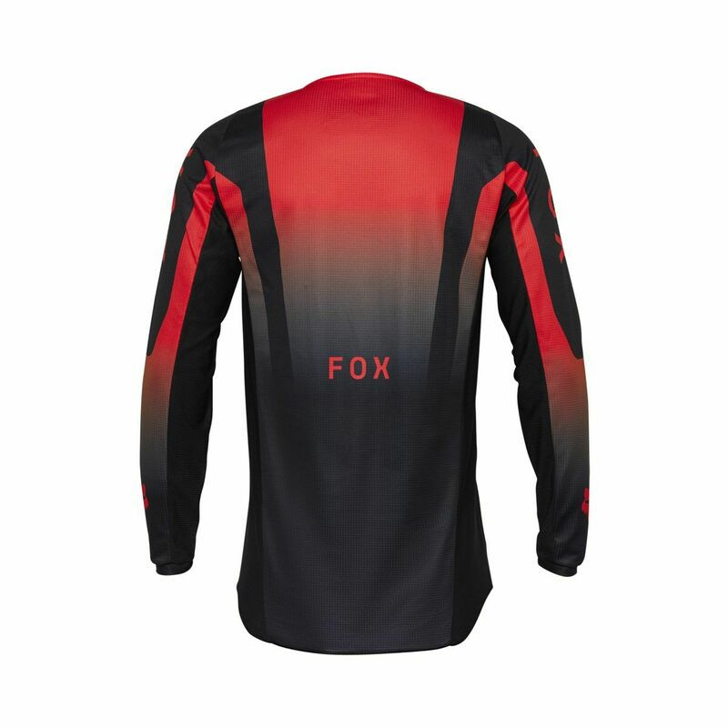 Fox Racing V25 180 Lean Fluorescent Red Jersey