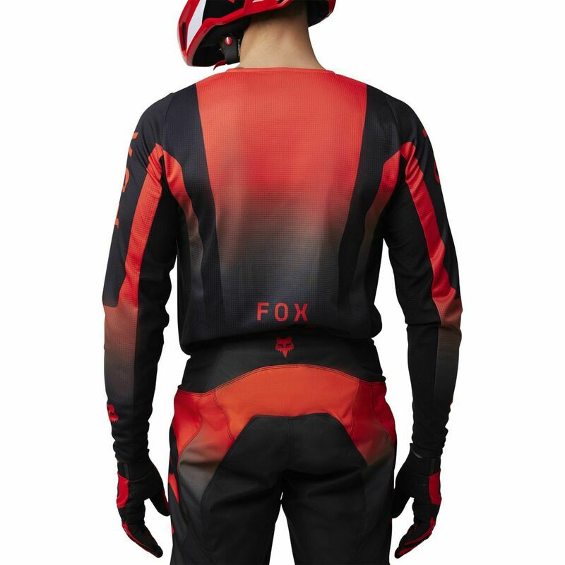 Fox Racing V25 180 Lean Fluorescent Red Jersey