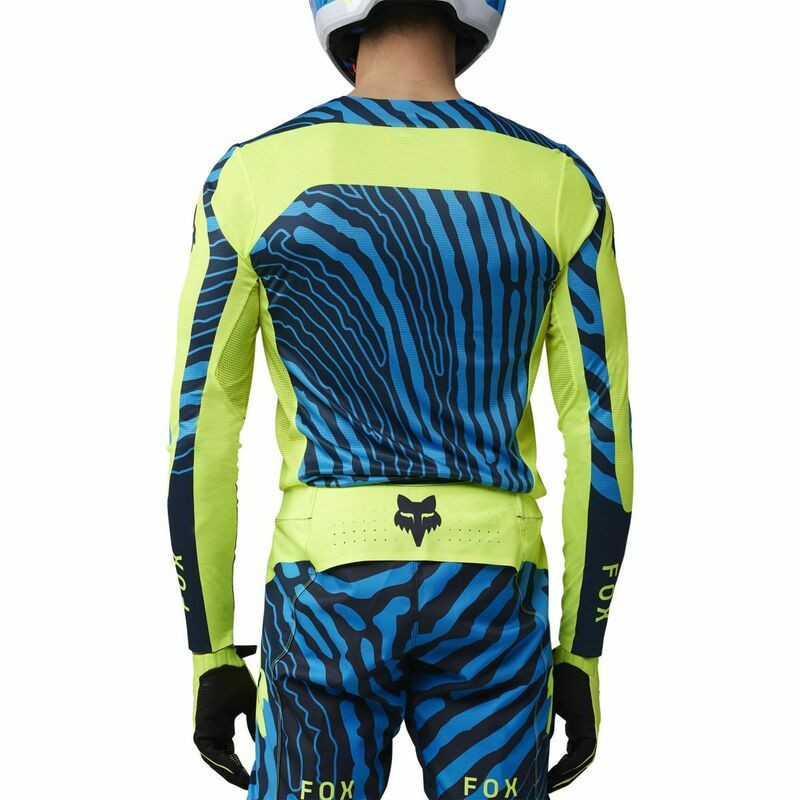 Fox Racing V25 Flexair Impression Yellow Jersey