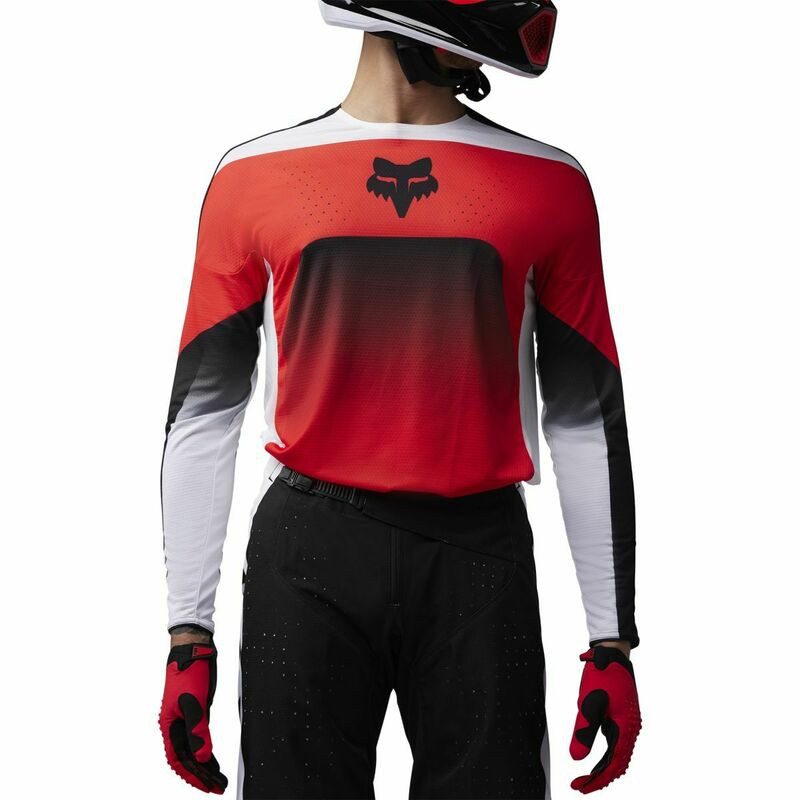 Fox Racing V25 360 Divider Fluorescent Red Jersey