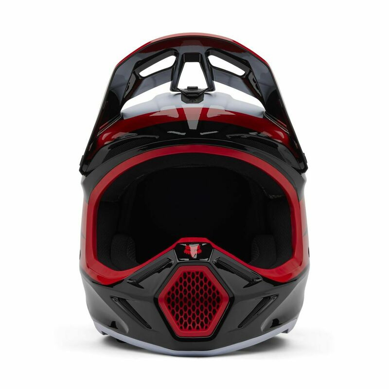 Fox Racing V25 V3 Divider Black Helmet