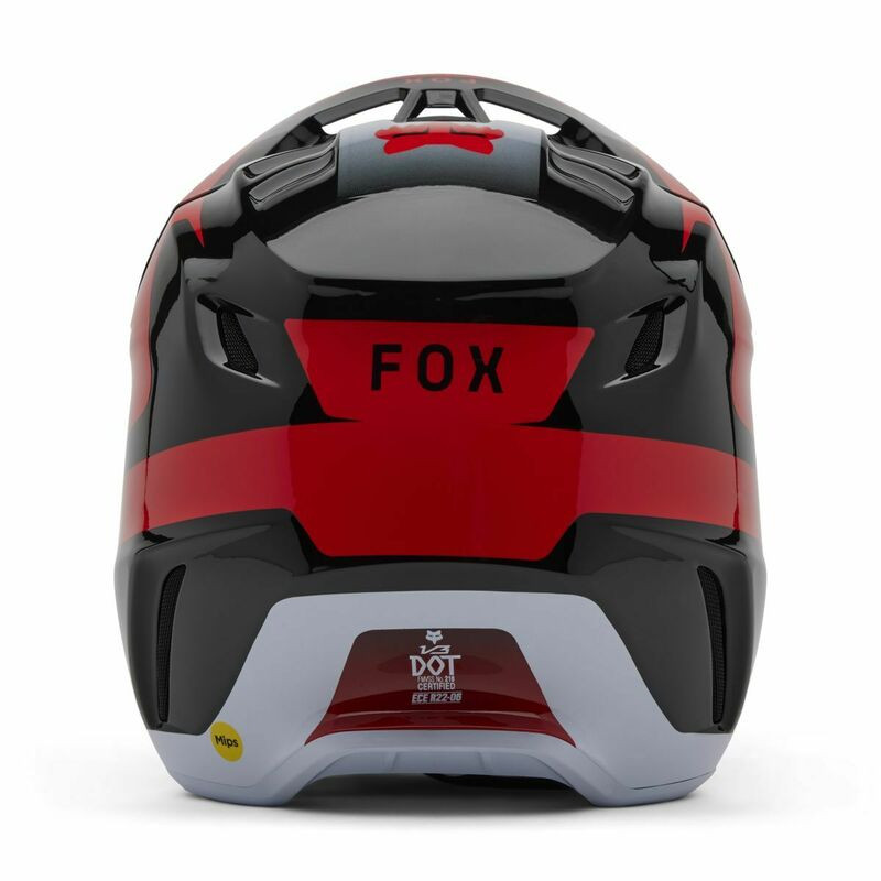 Fox Racing V25 V3 Divider Black Helmet
