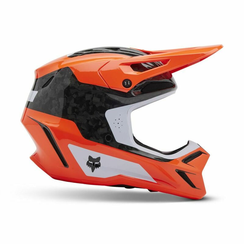 Fox Racing V25 V3 RS Infinite Fluorescent Orange Helmet - Speed