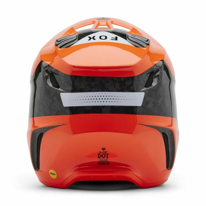 Fox Racing V25 V3 RS Infinite Fluorescent Orange Helmet