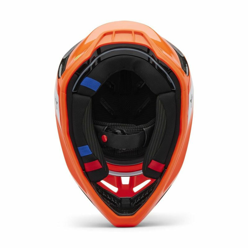Fox Racing V25 V3 RS Infinite Fluorescent Orange Helmet - Speed