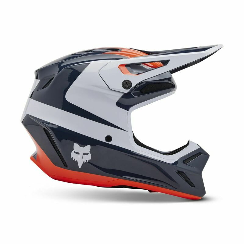 Fox Racing V25 V3 Divider Midnight Helmet - Speed Addicts
