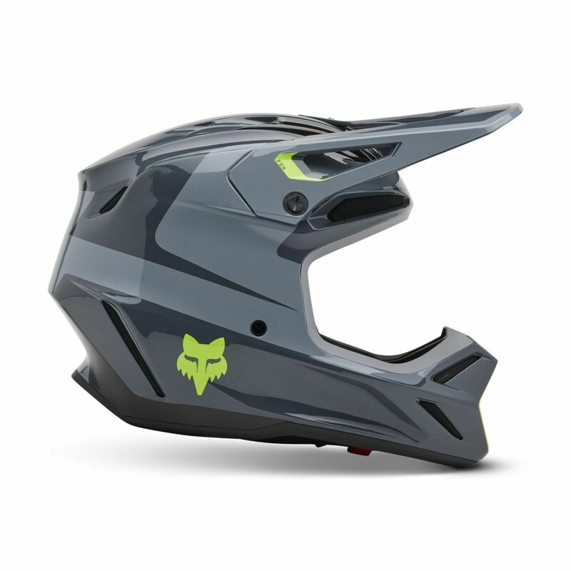 Fox Racing V25 V3 Divider Graphite Helmet