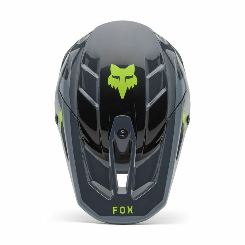 Fox Racing V25 V3 Divider Graphite Helmet