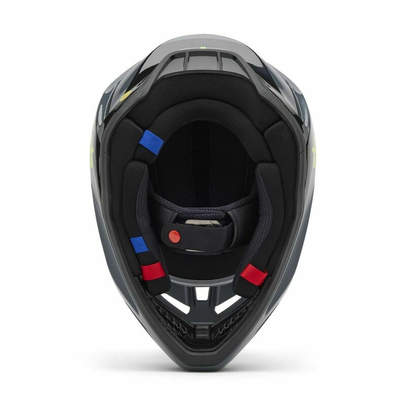 Fox Racing V25 V3 Divider Graphite Helmet