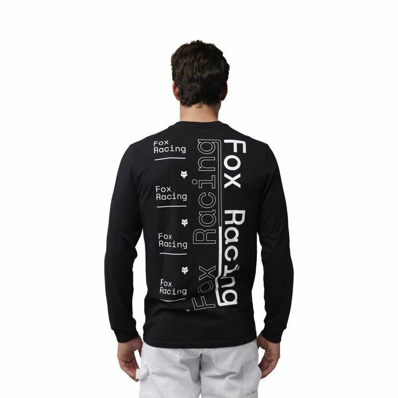 Fox Racing V25 Race Spec LS Prem Black Tee