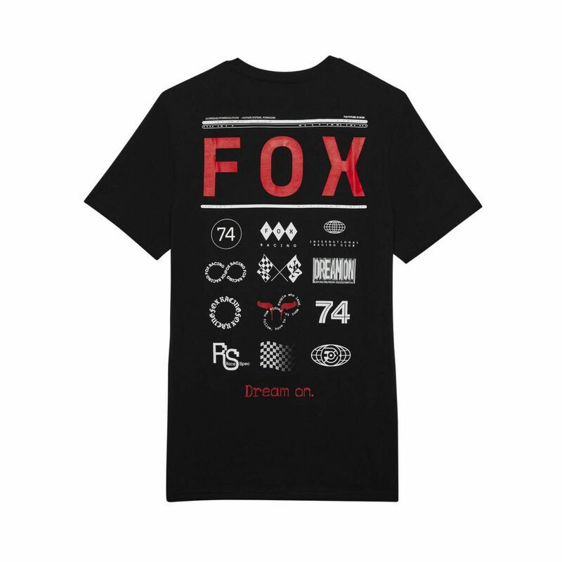 Fox Racing V25 Race Spec SS Prem Black Tee