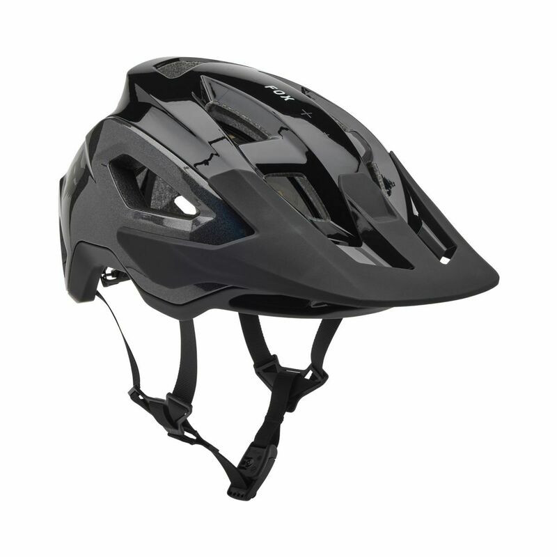 Fox Racing V25 Speedframe Pro Lunar Black Helmet