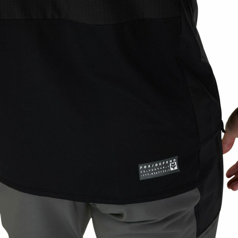 Fox Racing V25 Defend Thermal Jersey Black