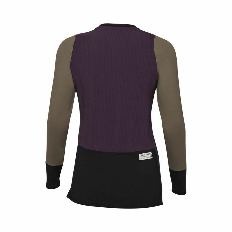 Fox Racing V25 Womens Defend Thermal Jersey Dark Purple