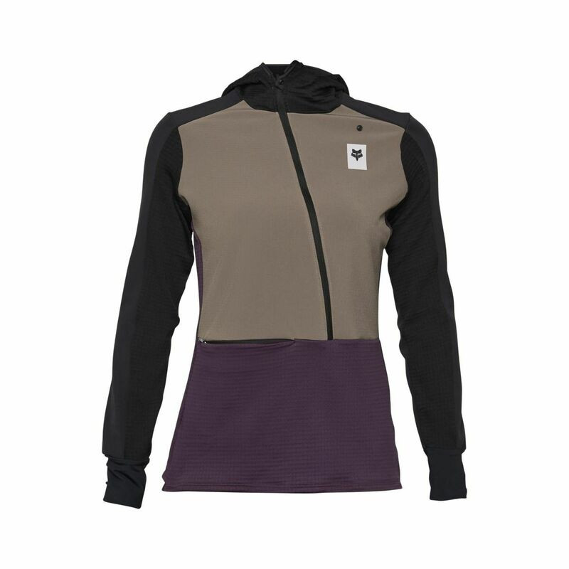 Fox Racing V25 Womens Defend Thermal Ash Hoodie