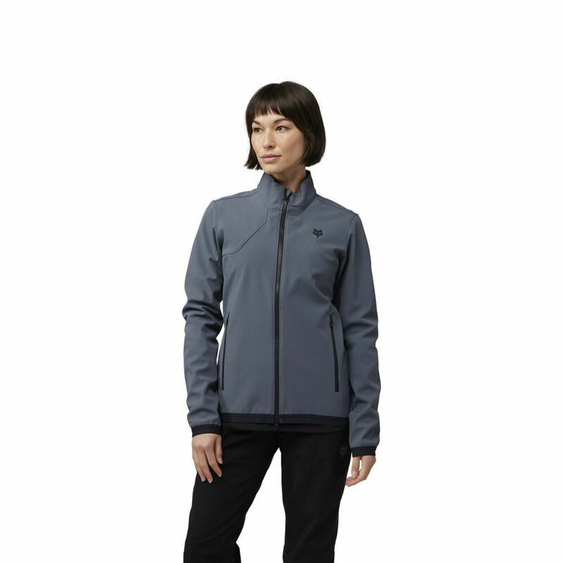 Fox Racing V25 Womens Ranger Graphite Fire Jacket