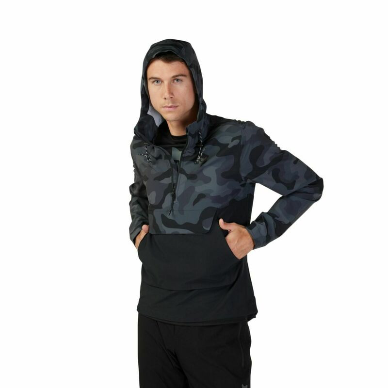 Fox Racing V25 Ranger Wind Black Camo Pullover