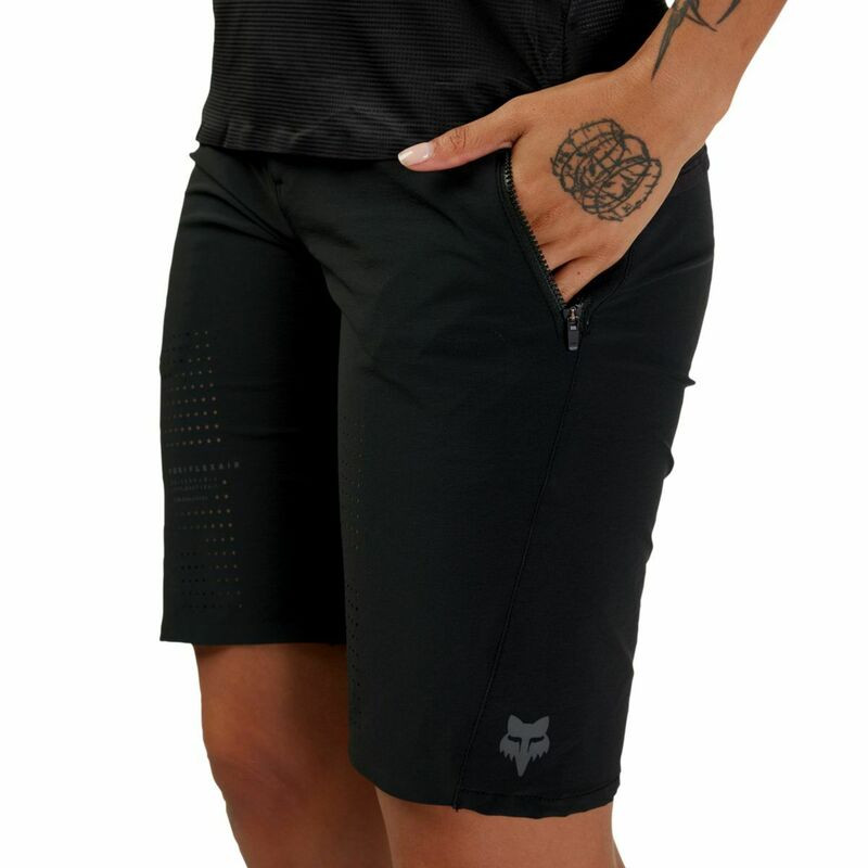 Fox Racing V25 Womens Flexair Black Short