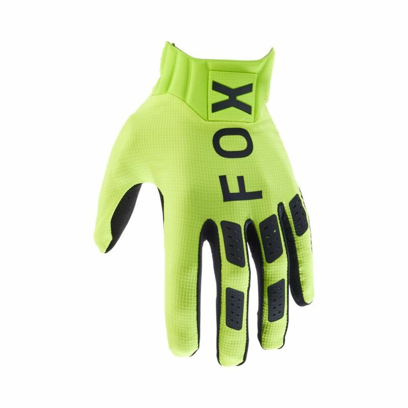 Fox Racing V25 Flexair Yellow Gloves