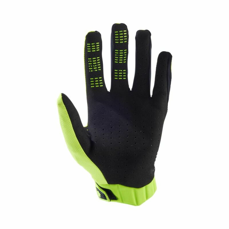 Fox Racing V25 Flexair Yellow Gloves