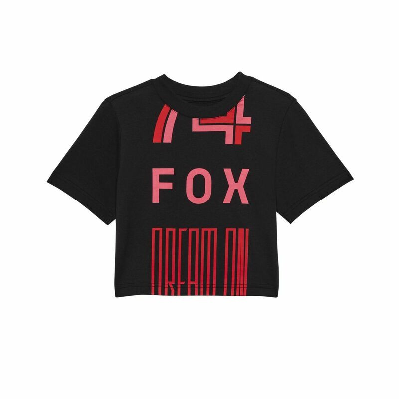 Fox Racing V25 Womens Race Spec Baby Black Tee